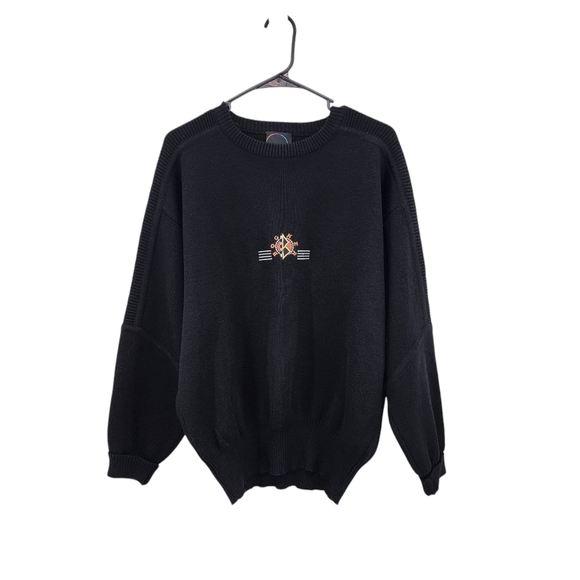 Bogner Women's Wool Embroidered Graphic Sweater - M - Picture 1 of 7